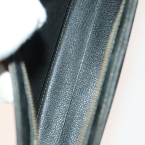 LOUIS VUITTON Epi Pochette Homme Clutch Bag 2Set Black Brown LV Auth 139924