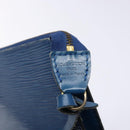 LOUIS VUITTON Epi Pochette Accessoires Pouch Blue M52985 LV Auth 139925-17