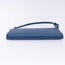 LOUIS VUITTON Epi Pochette Accessoires Pouch Blue M52985 LV Auth 139925-5