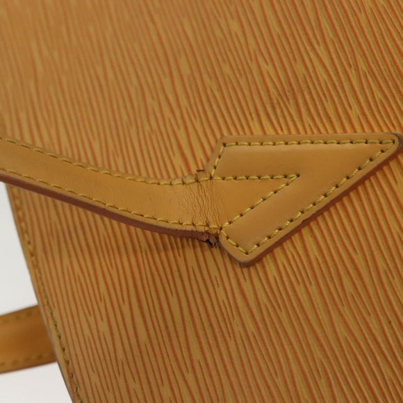 LOUIS VUITTON Epi Lussac Shoulder Bag Yellow M52289 LV Auth 139926