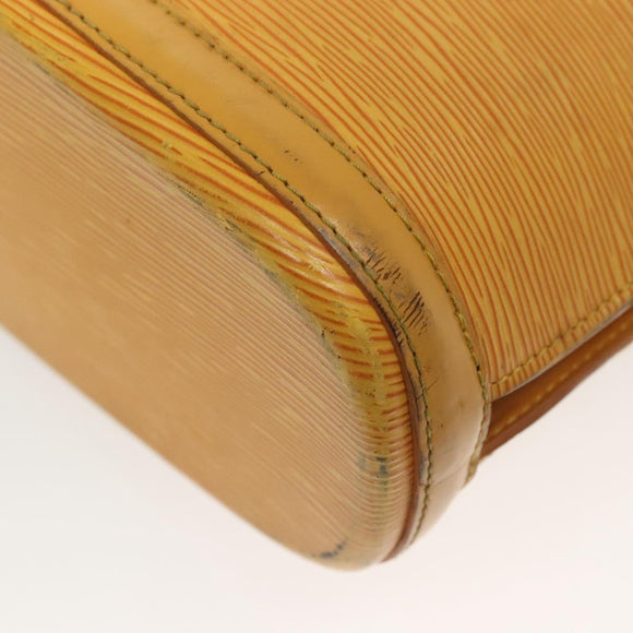 LOUIS VUITTON Epi Lussac Shoulder Bag Yellow M52289 LV Auth 139926