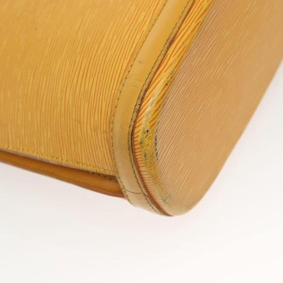 LOUIS VUITTON Epi Lussac Shoulder Bag Yellow M52289 LV Auth 139926