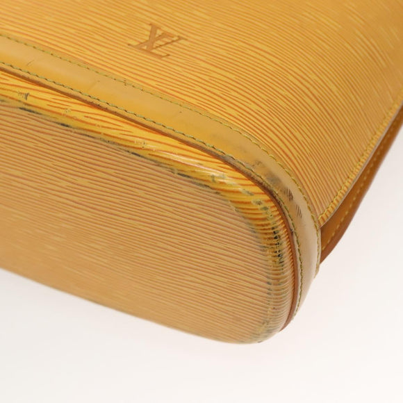 LOUIS VUITTON Epi Lussac Shoulder Bag Yellow M52289 LV Auth 139926