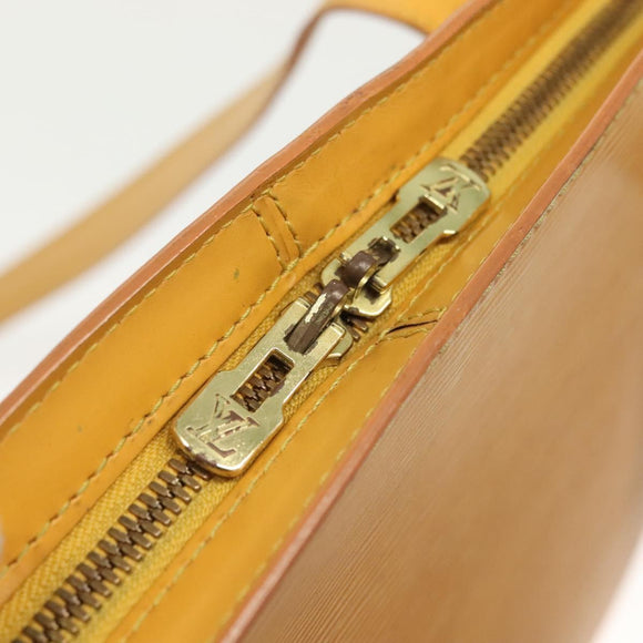 LOUIS VUITTON Epi Lussac Shoulder Bag Yellow M52289 LV Auth 139926
