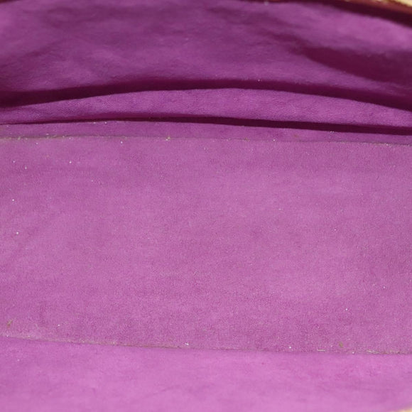 LOUIS VUITTON Epi Lussac Shoulder Bag Yellow M52289 LV Auth 139926