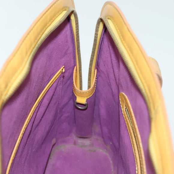 LOUIS VUITTON Epi Lussac Shoulder Bag Yellow M52289 LV Auth 139926