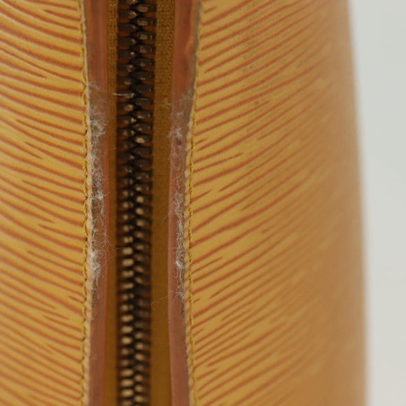 LOUIS VUITTON Epi Lussac Shoulder Bag Yellow M52289 LV Auth 139926