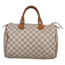 LOUIS VUITTON Damier Azur Speedy 30 Hand Bag N41533 LV Auth 139928-2