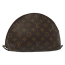 LOUIS VUITTON Monogram Trousse Demi Ronde Cosmetic Pouch M47520 LV Auth 139929-1