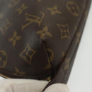 LOUIS VUITTON Monogram Trousse Demi Ronde Cosmetic Pouch M47520 LV Auth 139929-7