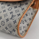 LOUIS VUITTON Monogram Mini Camille Chain Shoulder Bag Blue M92002 Auth 139930V-12