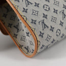 LOUIS VUITTON Monogram Mini Camille Chain Shoulder Bag Blue M92002 Auth 139930V-13