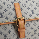 LOUIS VUITTON Monogram Mini Camille Chain Shoulder Bag Blue M92002 Auth 139930V-16