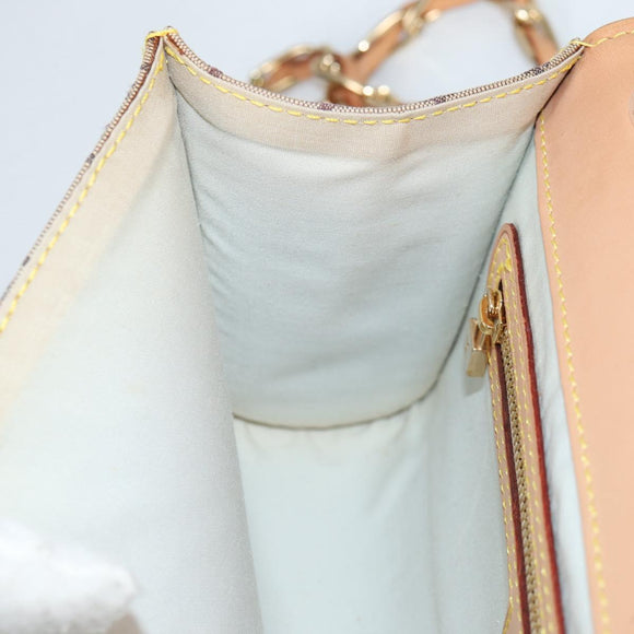 LOUIS VUITTON Monogram Mini Camille Chain Shoulder Bag Blue M92002 Auth 139930V