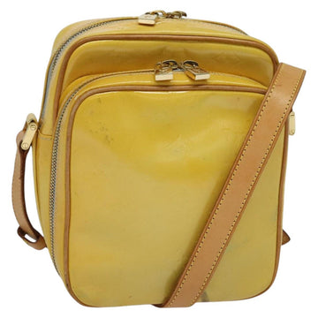 LOUIS VUITTON Monogram Vernis Wooster Shoulder Bag Gris M91036 LV Auth 139931