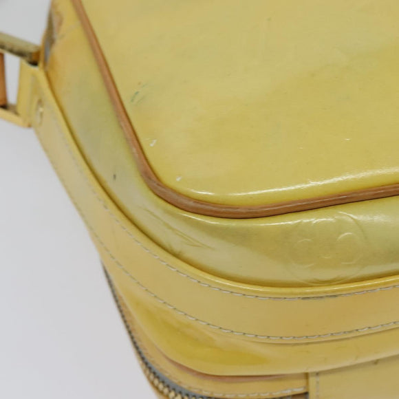 LOUIS VUITTON Monogram Vernis Wooster Shoulder Bag Gris M91036 LV Auth 139931