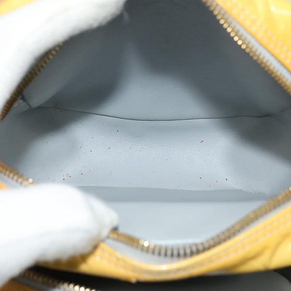 LOUIS VUITTON Monogram Vernis Wooster Shoulder Bag Gris M91036 LV Auth 139931