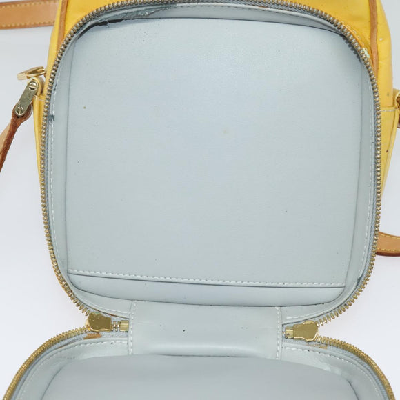 LOUIS VUITTON Monogram Vernis Wooster Shoulder Bag Gris M91036 LV Auth 139931