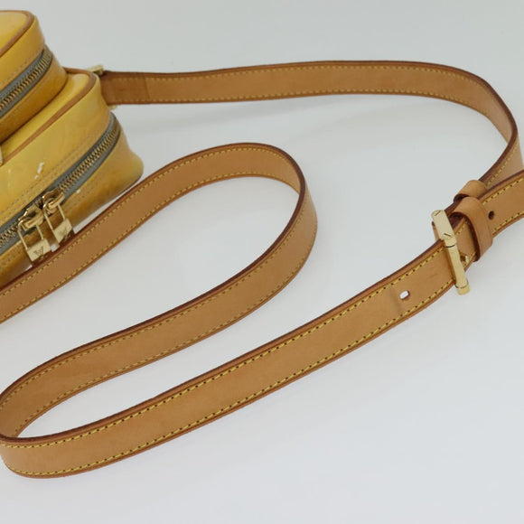 LOUIS VUITTON Monogram Vernis Wooster Shoulder Bag Gris M91036 LV Auth 139931