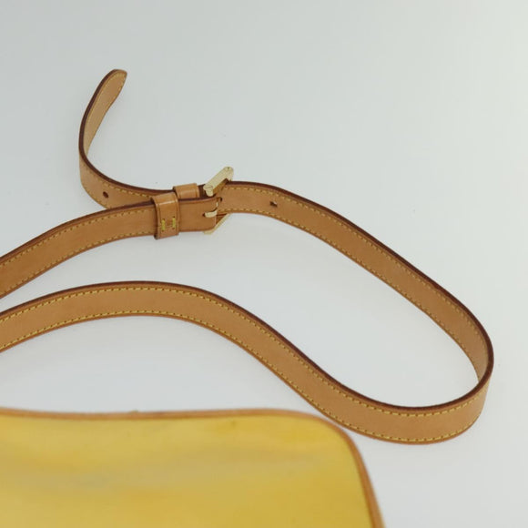 LOUIS VUITTON Monogram Vernis Wooster Shoulder Bag Gris M91036 LV Auth 139931