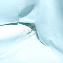 CHANEL Bias Stitch Chain Shoulder Bag Suede Light Blue Gold CC Auth 139935A-12