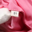 PRADA Accessory Pouch Nylon Pink Silver Auth 139940-22