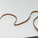 CELINE Macadam Canvas Shoulder Bag PVC Leather Brown Gold Auth 139945-14