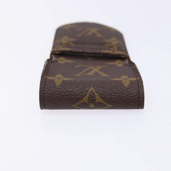 LOUIS VUITTON Monogram Etui Stilo Pen Case M62990 LV Auth 139946