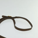 GUCCI GG Supreme Web Sherry Line Bag PVC Beige Gold Red 116 02 089 Auth 139947-8