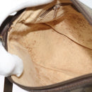 GUCCI GG Supreme Web Sherry Line Bag PVC Beige Gold Red 89 02 032 Auth 139948-21