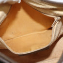 GUCCI GG Supreme Web Sherry Line Bag PVC Beige Gold Red 89 02 032 Auth 139948-11