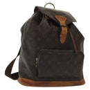 LOUIS VUITTON Monogram Montsouris GM Backpack M51135 LV Auth 139951-1