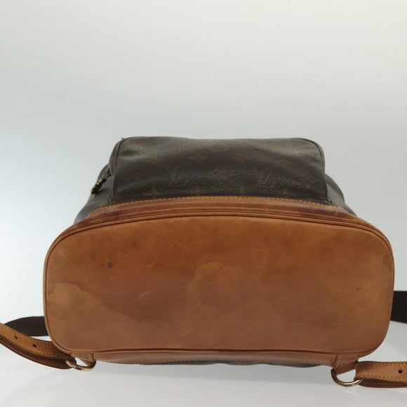 LOUIS VUITTON Monogram Montsouris GM Backpack M51135 LV Auth 139951