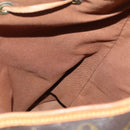 LOUIS VUITTON Monogram Montsouris GM Backpack M51135 LV Auth 139951-23
