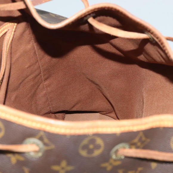 LOUIS VUITTON Monogram Montsouris GM Backpack M51135 LV Auth 139951