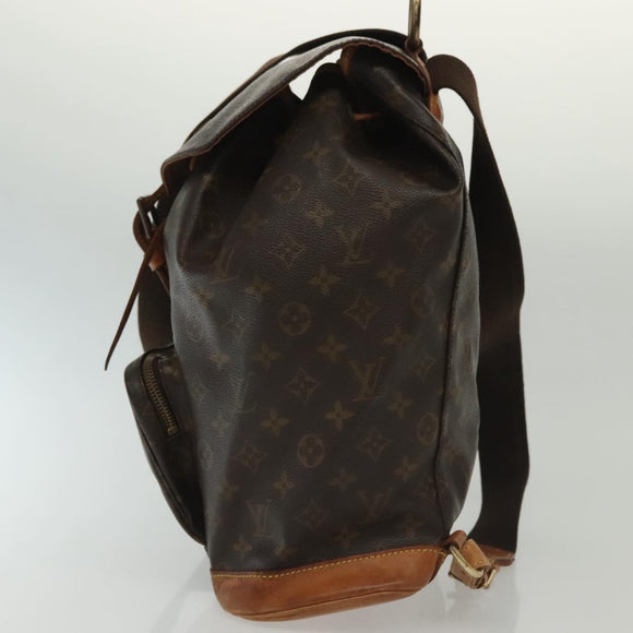 LOUIS VUITTON Monogram Montsouris GM Backpack M51135 LV Auth 139951