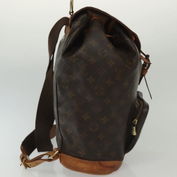 LOUIS VUITTON Monogram Montsouris GM Backpack M51135 LV Auth 139951
