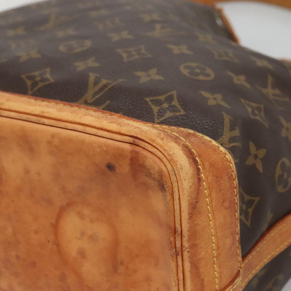 LOUIS VUITTON Monogram Noe Shoulder Bag M42224 LV Auth 139952