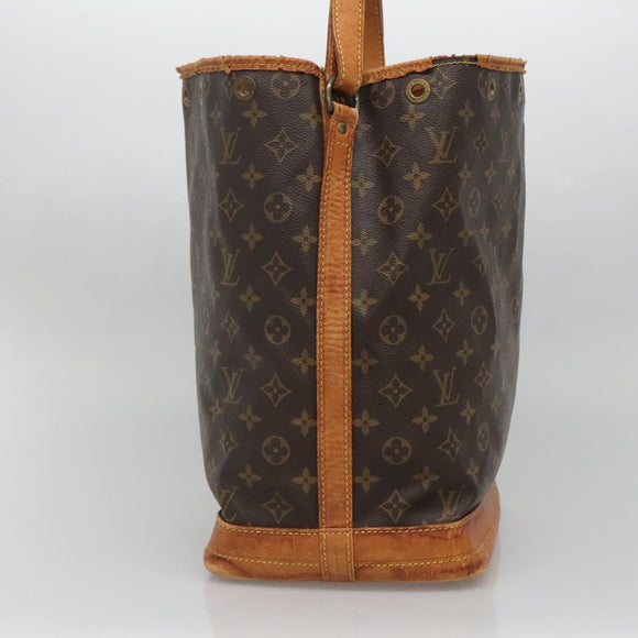 LOUIS VUITTON Monogram Noe Shoulder Bag M42224 LV Auth 139952