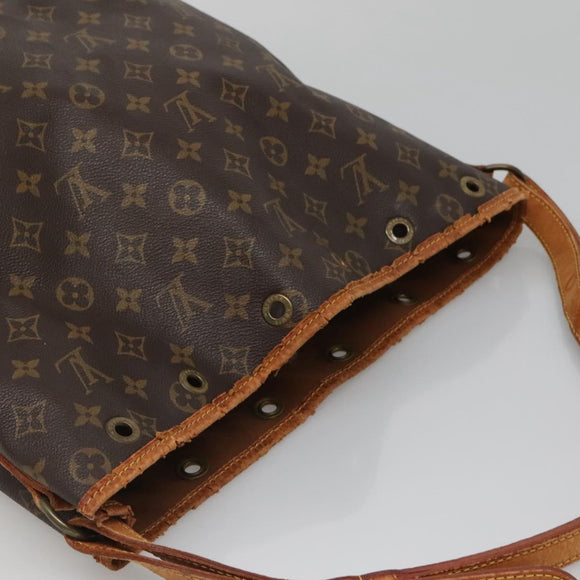 LOUIS VUITTON Monogram Noe Shoulder Bag M42224 LV Auth 139952