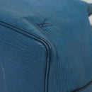 LOUIS VUITTON Epi Petit Noe Shoulder Bag Blue M44105 LV Auth 139956-14