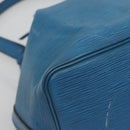 LOUIS VUITTON Epi Petit Noe Shoulder Bag Blue M44105 LV Auth 139956-15