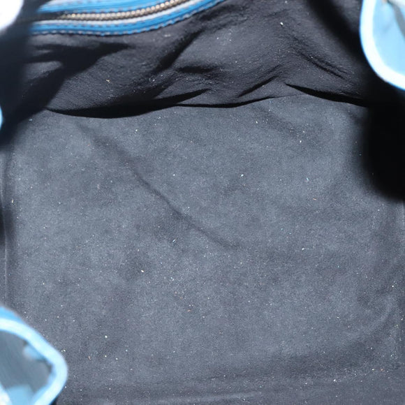 LOUIS VUITTON Epi Petit Noe Shoulder Bag Blue M44105 LV Auth 139956