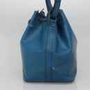 LOUIS VUITTON Epi Petit Noe Shoulder Bag Blue M44105 LV Auth 139956-4