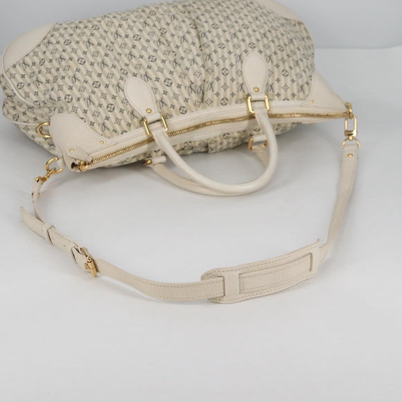 LOUIS VUITTON Monogram Mini Lin Croisette Marina GM Bag 2way M95492 Auth 139957
