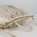 LOUIS VUITTON Monogram Mini Lin Croisette Marina GM Bag 2way M95492 Auth 139957-5