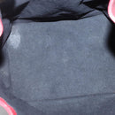 LOUIS VUITTON Epi Petit Noe Shoulder Bag Bicolor Black Red M44017 LV Auth 139959-11