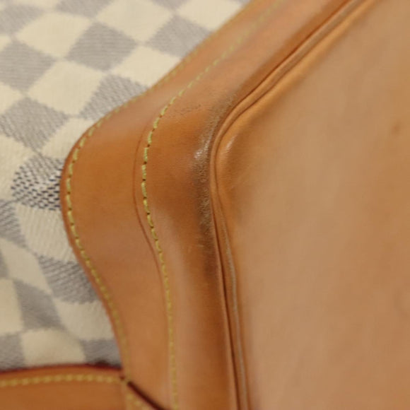 LOUIS VUITTON Damier Azur Noe Shoulder Bag N42222 LV Auth 139961