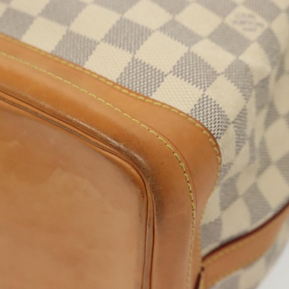 LOUIS VUITTON Damier Azur Noe Shoulder Bag N42222 LV Auth 139961