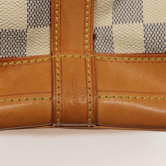 LOUIS VUITTON Damier Azur Noe Shoulder Bag N42222 LV Auth 139961